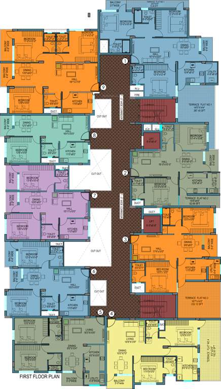 Images for Cluster Plan of Bhoomi Groups Dhruva Residency