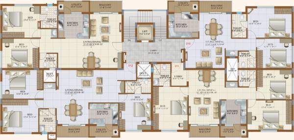 Images for Cluster Plan of Gurupriya Carnation Images for Cluster Plan of Gurupriya Carnation