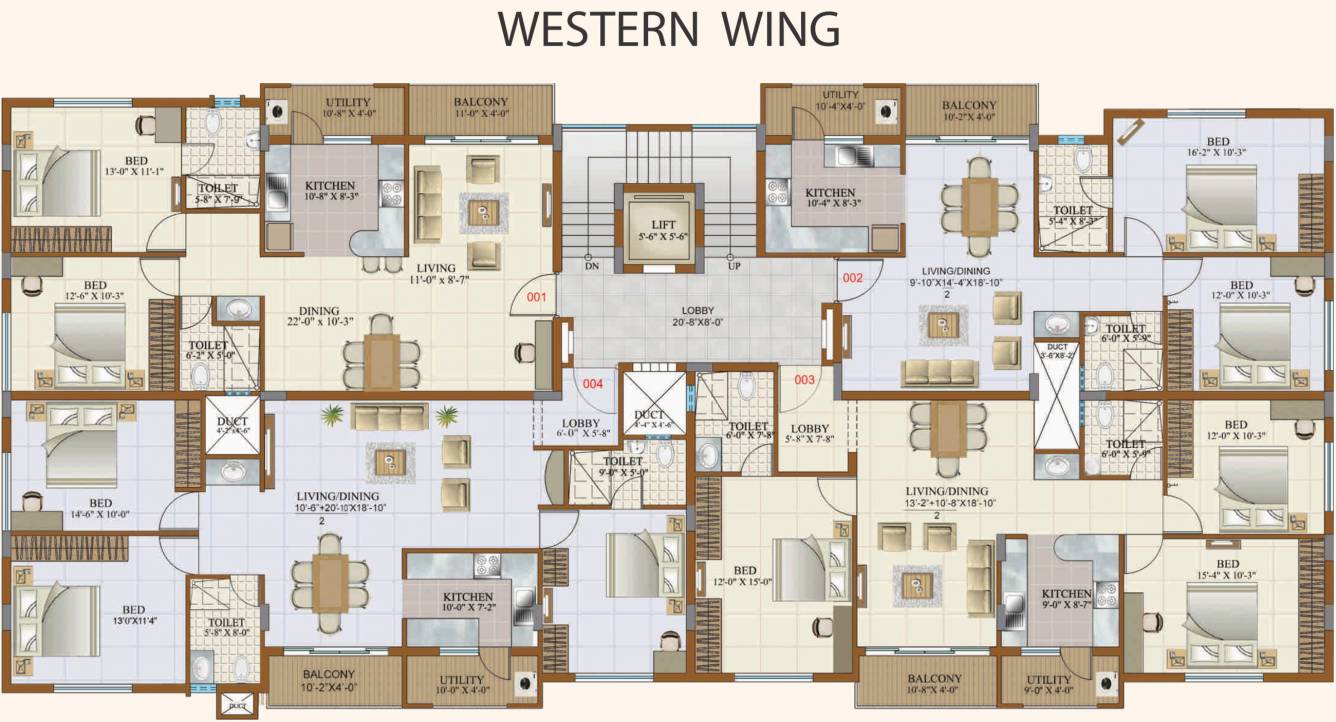 Images for Cluster Plan of Gurupriya Carnation