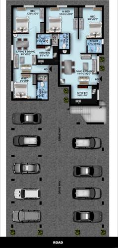 Images for Cluster Plan of Bhaveshwar Zako