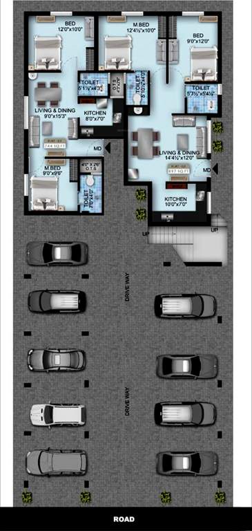 Images for Cluster Plan of Bhaveshwar Zako