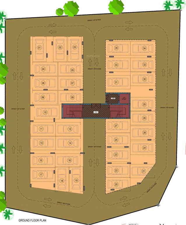 Images for Cluster Plan of Bhoomi Groups Sri Nidhi