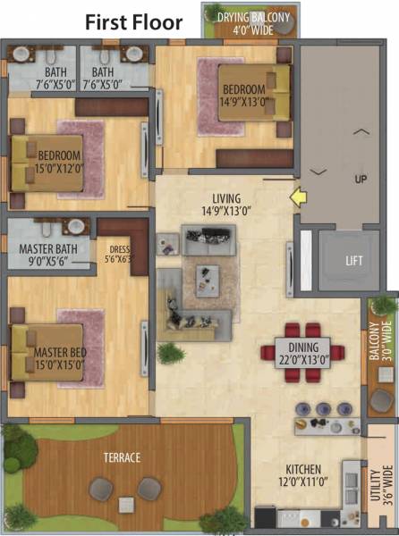 Images for Cluster Plan of Gurupriya Navya