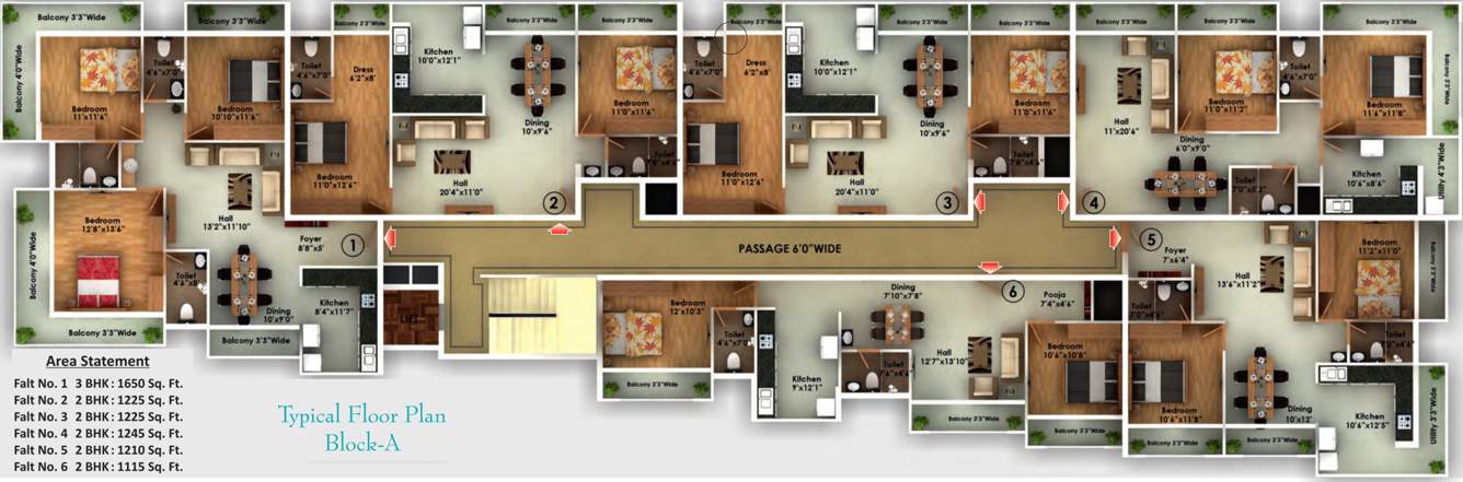 Images for Cluster Plan of Bhoomi Fern