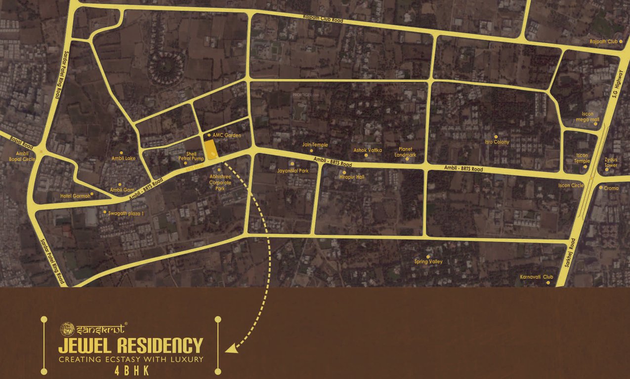 Images for Location Plan of Sanskrut Jewel Residency