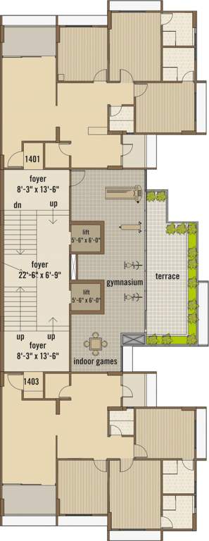 Images for Cluster Plan of Shrijibapa Floris 41
