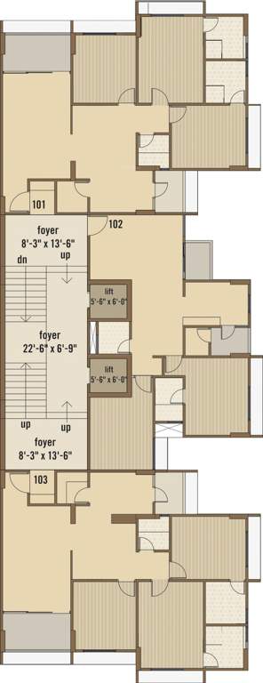 Images for Cluster Plan of Shrijibapa Floris 41