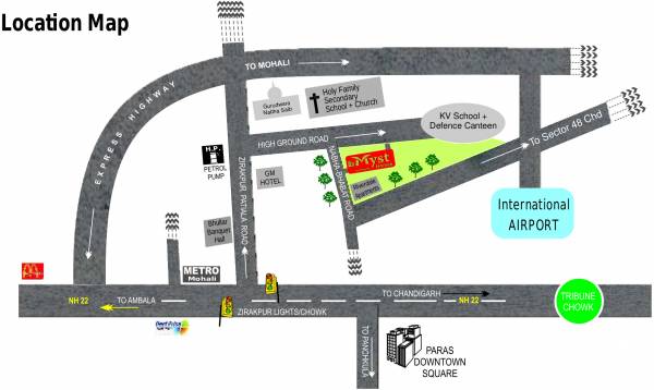 Images for Location Plan of G And G Promoters Myst Homes