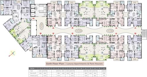Images for Cluster Plan of Sun Belvedere Park