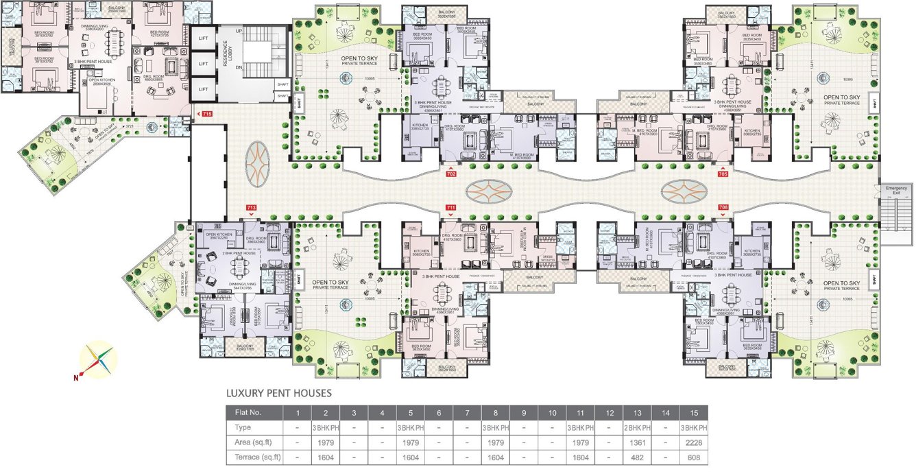 Images for Cluster Plan of Sun Belvedere Park