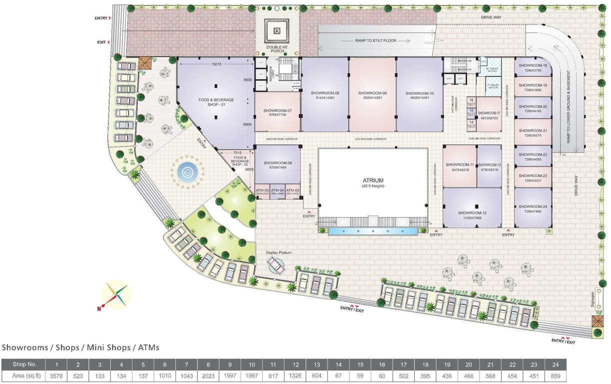 Images for Cluster Plan of Sun Belvedere Park