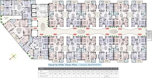 Images for Cluster Plan of Sun Belvedere Park