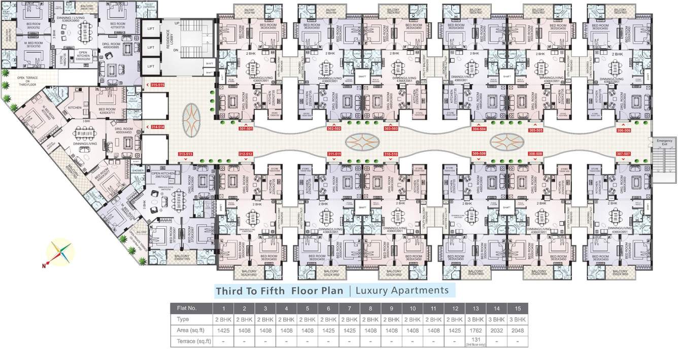Images for Cluster Plan of Sun Belvedere Park
