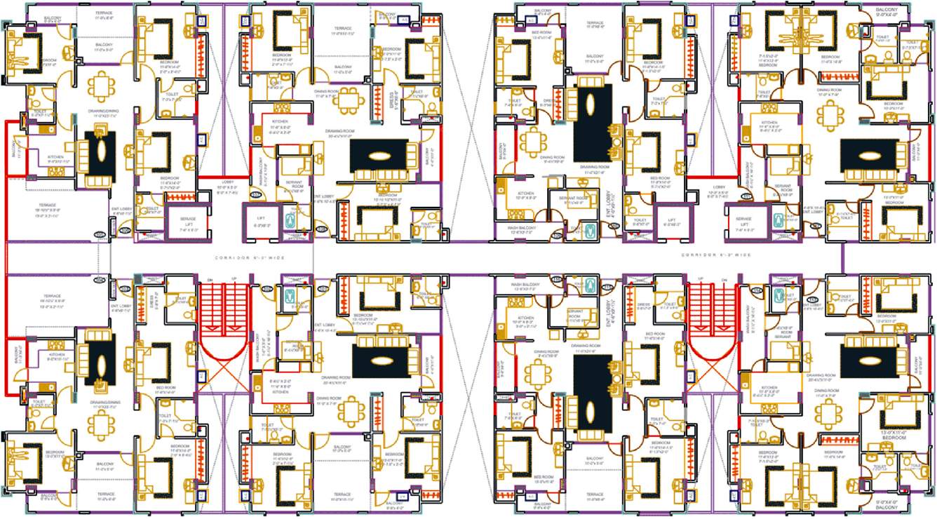 Images for Cluster Plan of Sunshine Buildtech Athena