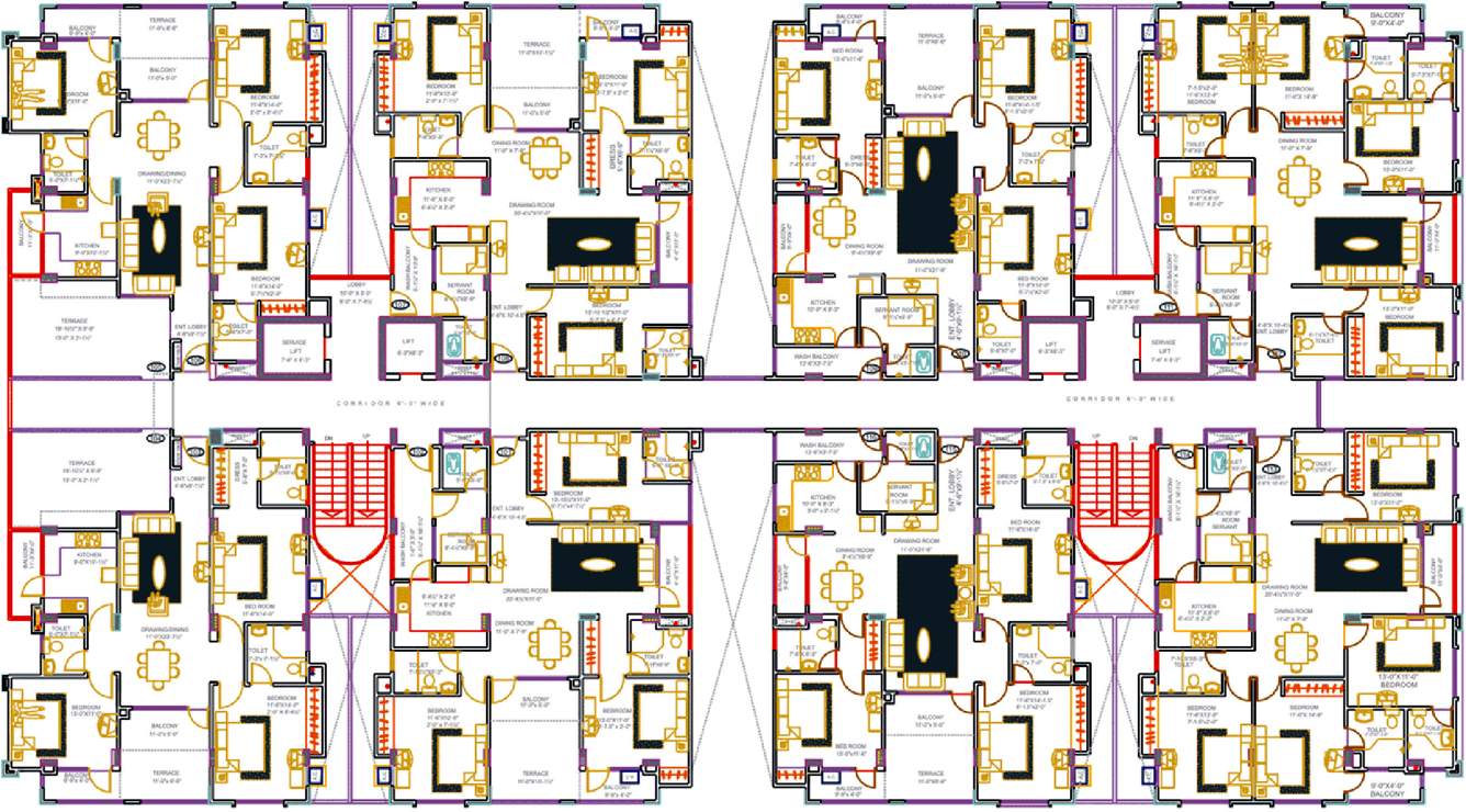 Images for Cluster Plan of Sunshine Buildtech Athena