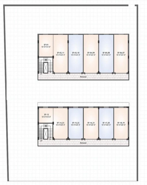  kunj villas Layout Plan