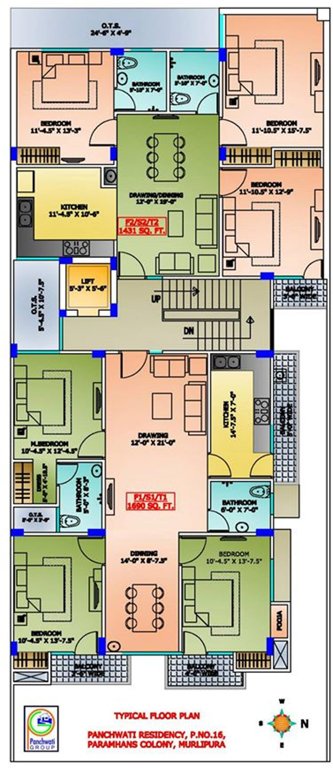 Images for Cluster Plan of Panchwati Residency