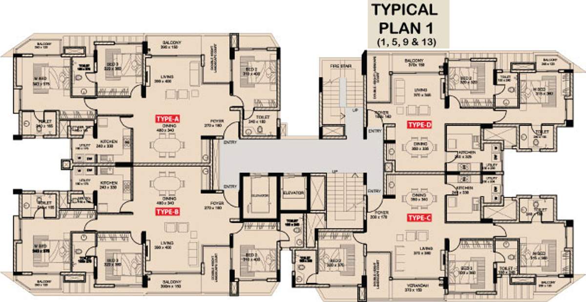 Images for Cluster Plan of Skyline Campus Heights