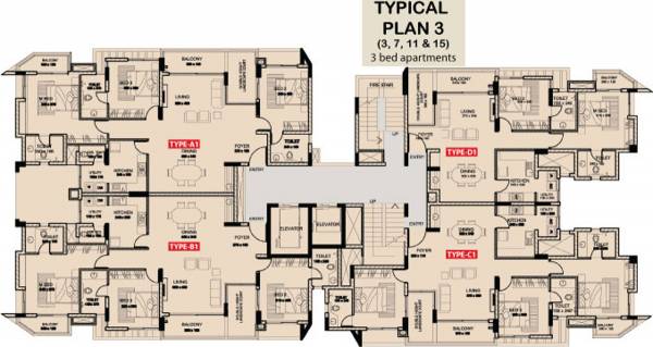 Images for Cluster Plan of Skyline Campus Heights Images for Cluster Plan of Skyline Campus Heights
