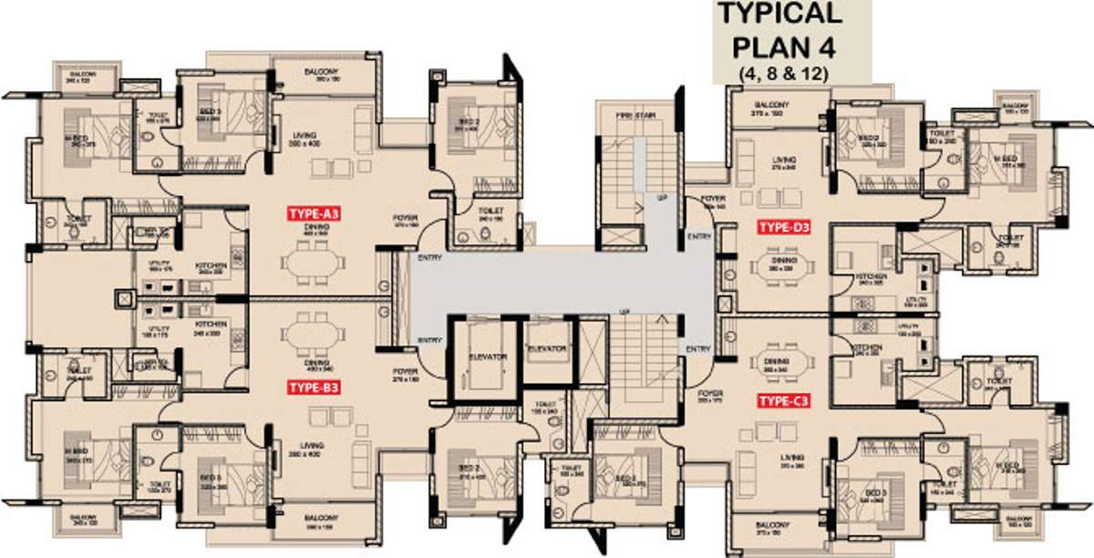 Images for Cluster Plan of Skyline Campus Heights