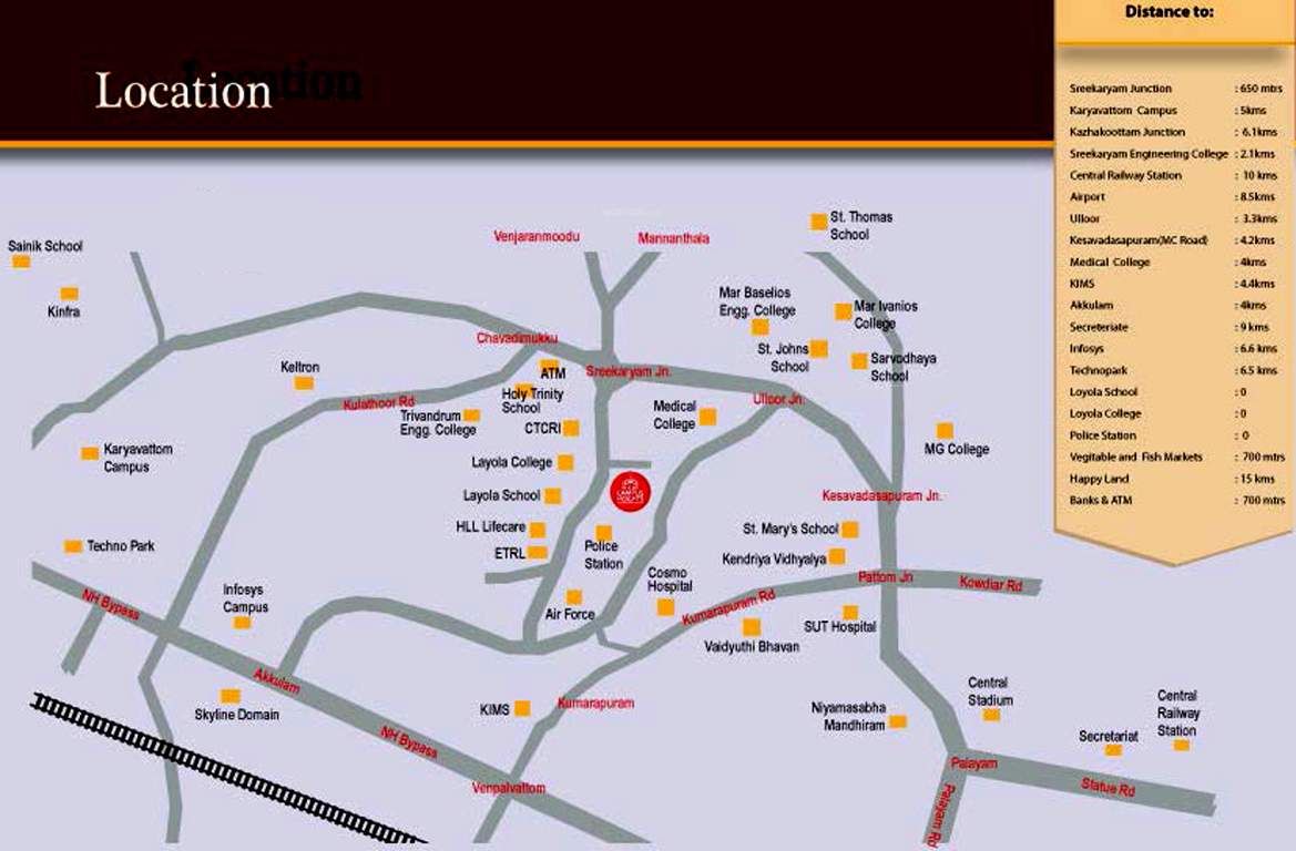  campus heights Images for Location Plan of Skyline Campus Heights