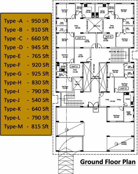 Images for Cluster Plan of MYS Platinum Heights