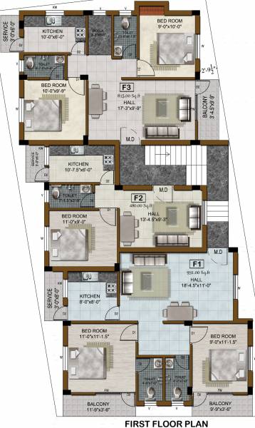 Images for Cluster Plan of Patson Terrain