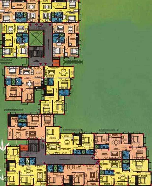 Images for Cluster Plan of GS Lifestyle Developers Om Sai Arcade