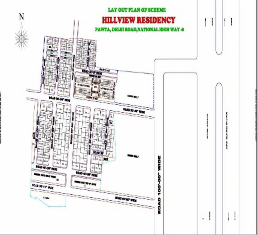 Images for Layout Plan of Pal Hill View Residency