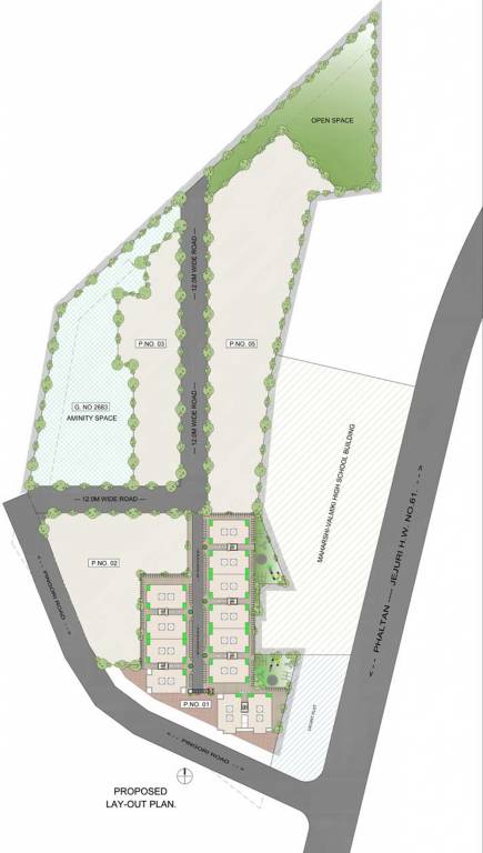 Images for Layout Plan of Aasttha Krishna Anandi