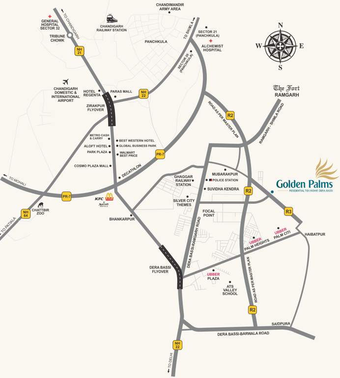  golden palms plots Images for Location Plan of Ubber Golden Palms Plots