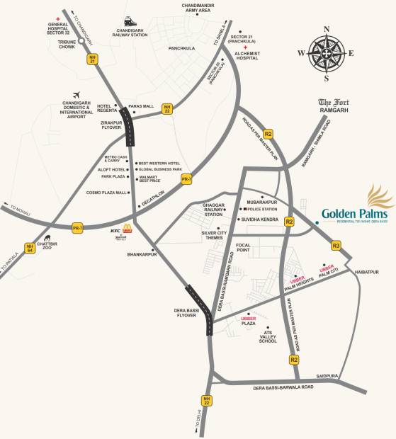 Images for Location Plan of Ubber Golden Palm Apartments