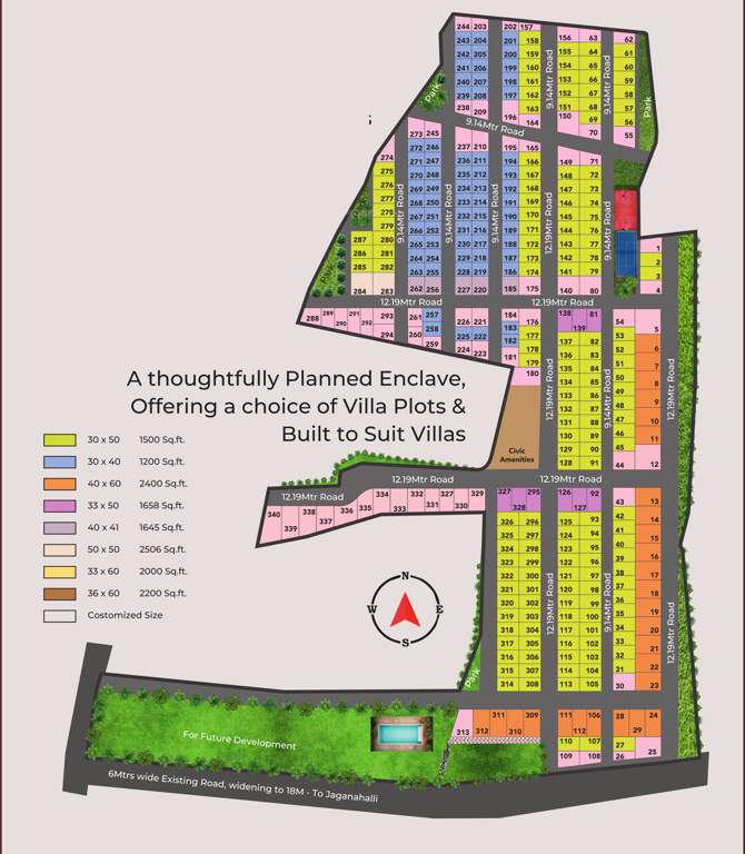  anthea Images for Layout Plan of Xotic Anthea