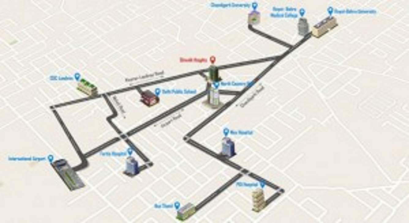  heights Location Plan