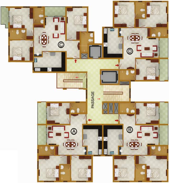 Images for Cluster Plan of ABAD West Wood