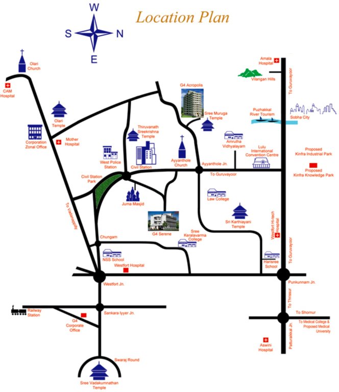  acropolis Location Plan