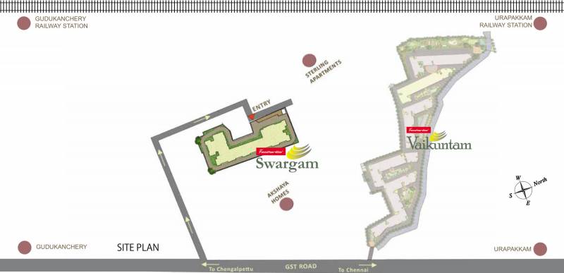  swargam Images for Site Plan of Featherlite Swargam