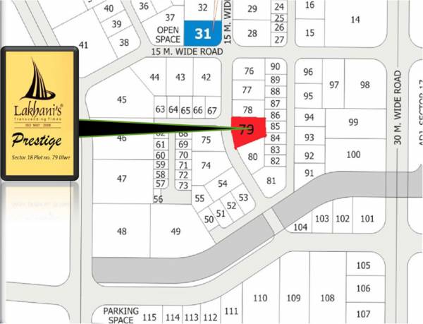 Images for Location Plan of Lakhani Prestige Images for Location Plan of Lakhani Prestige