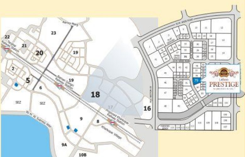 prestige Location Plan