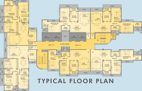Images for Cluster Plan of Rohan Lifescapes Shubham lifescapes-shubham Images for Cluster Plan of Rohan Lifescapes Shubham