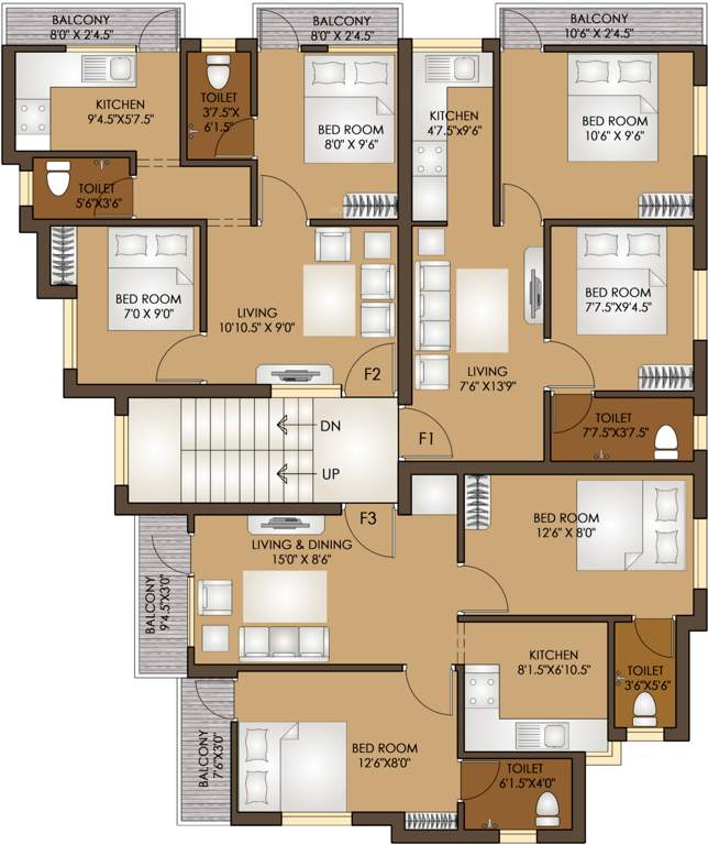 Images for Cluster Plan of Annai Pearl II Residency