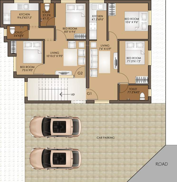 Images for Cluster Plan of Annai Pearl II Residency