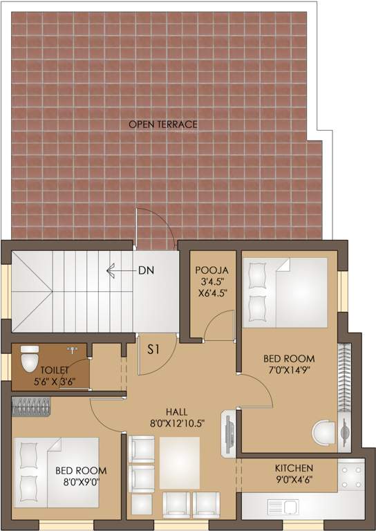 Images for Cluster Plan of Annai Pearl III Residency