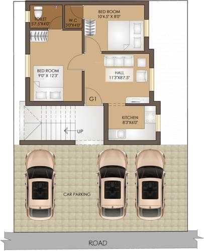 Images for Cluster Plan of Annai Pearl III Residency