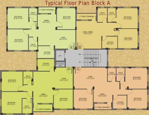 Images for Cluster Plan of Skyline Bliss