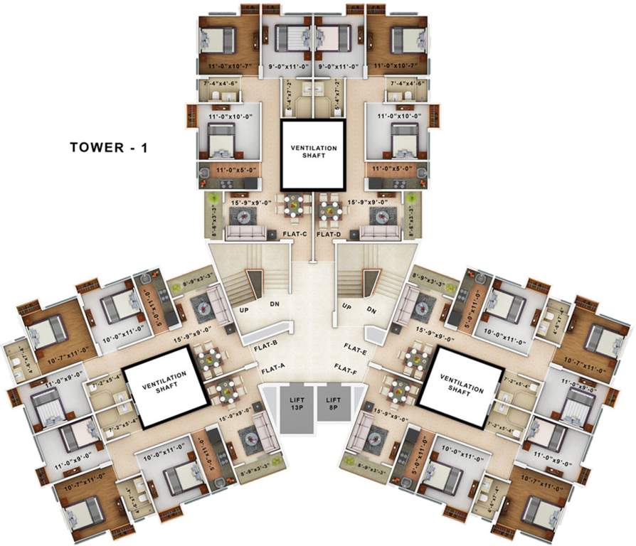  residences Images for Cluster Plan of Amaya Amaya Residences