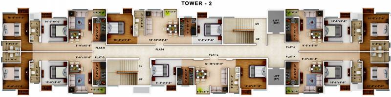  residences Images for Cluster Plan of Amaya Amaya Residences