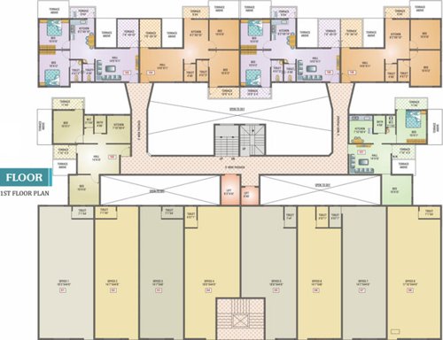 Images for Cluster Plan of Diamond Silvana County