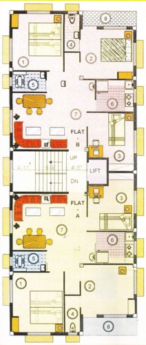 Images for Cluster Plan of Ajmir Nivas