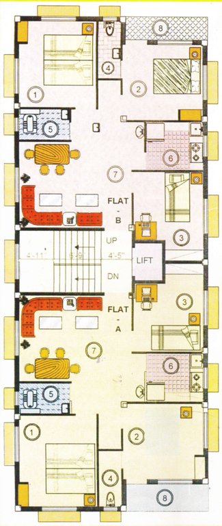 Images for Cluster Plan of Ajmir Nivas